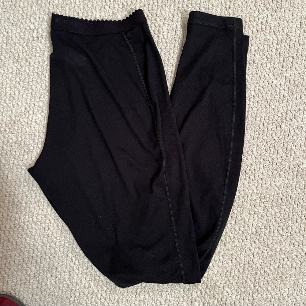 PATAGONIA performance thermal base layer full length leggings women's size XS